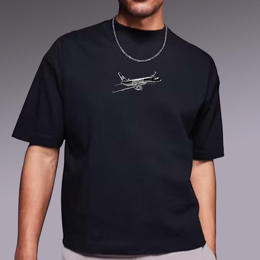 "Everywhere You're Not" Box Tee - Black