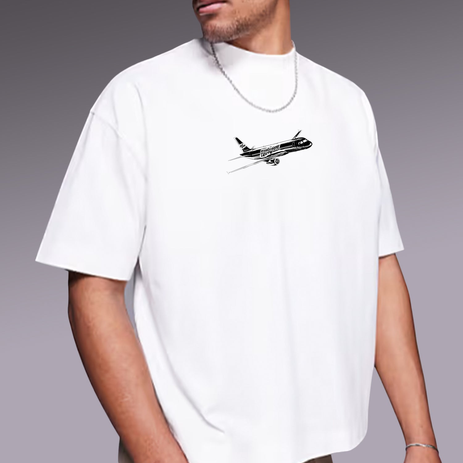 "Everywhere You're Not" Box Tee - White