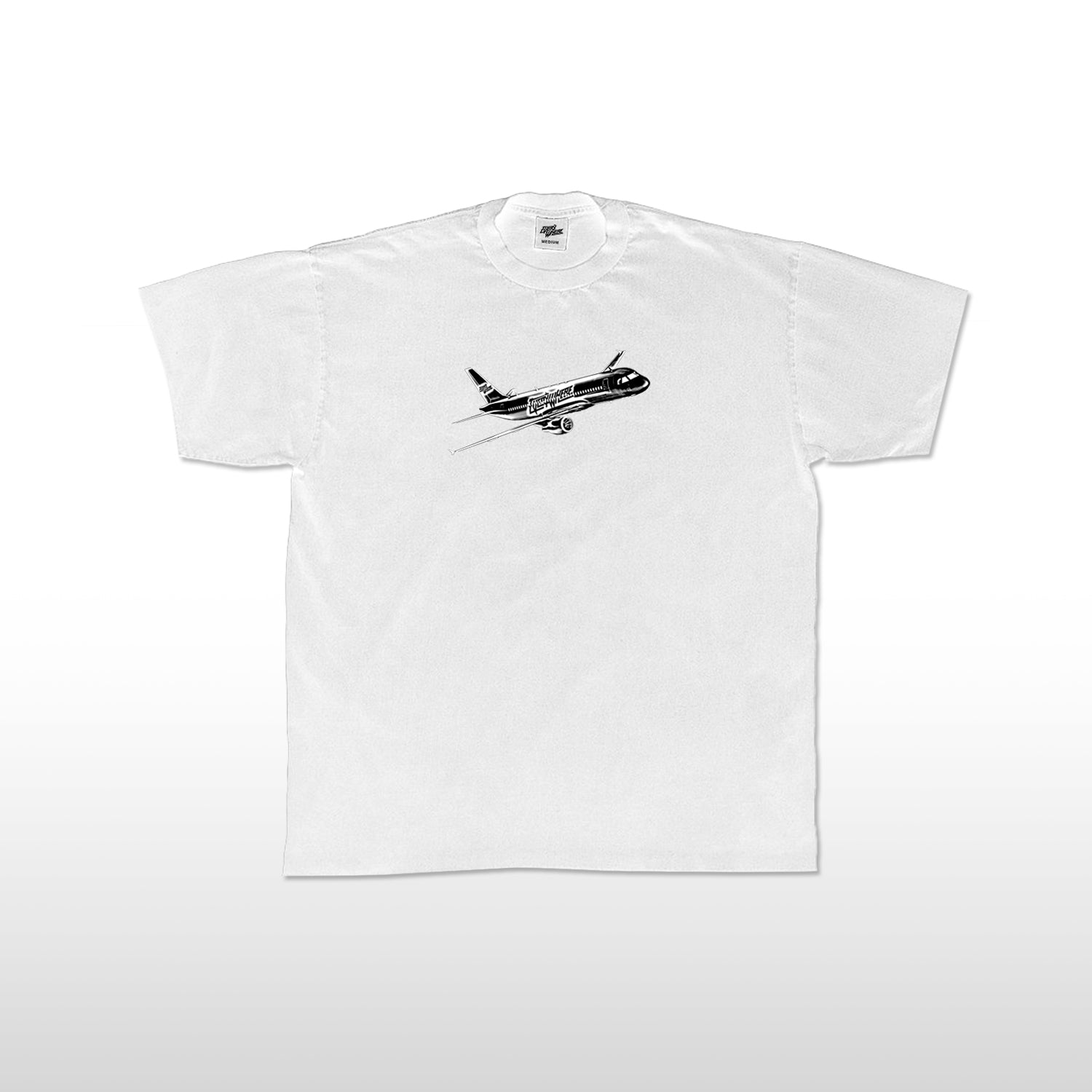 "Everywhere You're Not" Box Tee - White